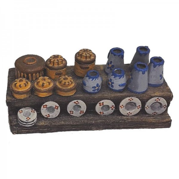 Marktstand, Töpferware