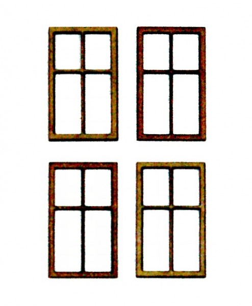 Fensterset 34 (4Stück)
