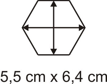 Acryl-Hexbase 5,5 x 6,4