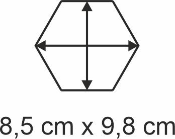 Acryl-Hexbase 8,5 x 9,8