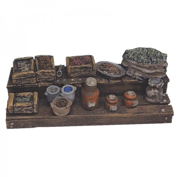 Marktstand, Gewürze