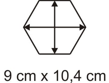 Acryl-Hexbase 9 x 10,4