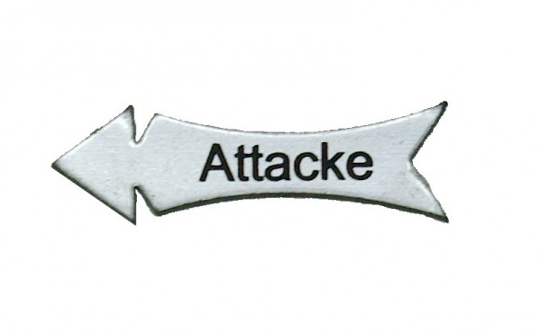 Attacke Marker, silber