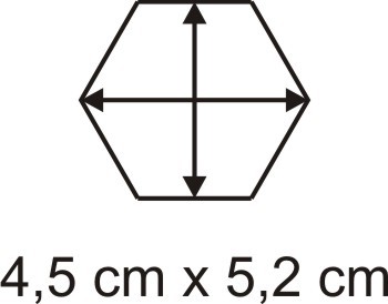 Acryl-Hexbase 4,5 x 5,2