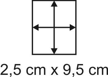 1,5mm Holzbase 2,5 x 9,5